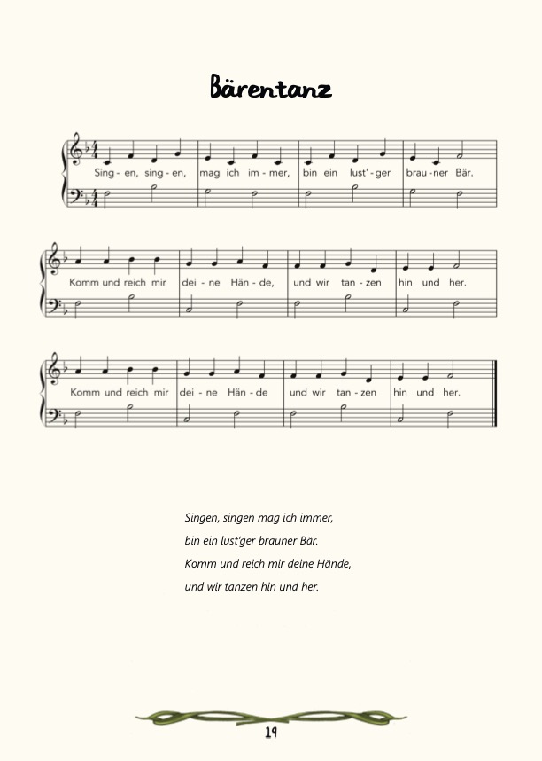 beispielseite bärentanz